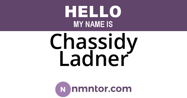 Chassidy Ladner