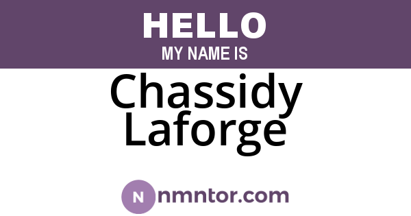 Chassidy Laforge