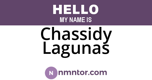 Chassidy Lagunas