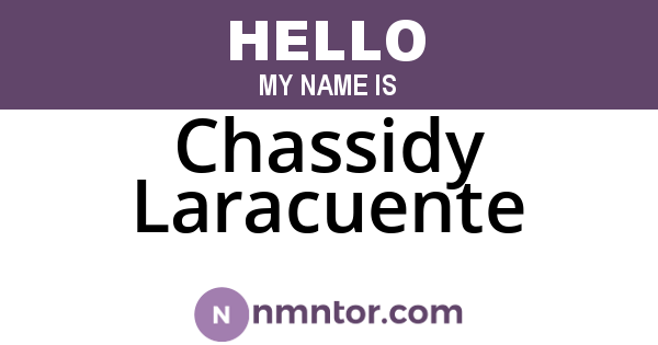 Chassidy Laracuente