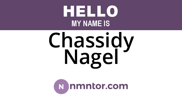 Chassidy Nagel