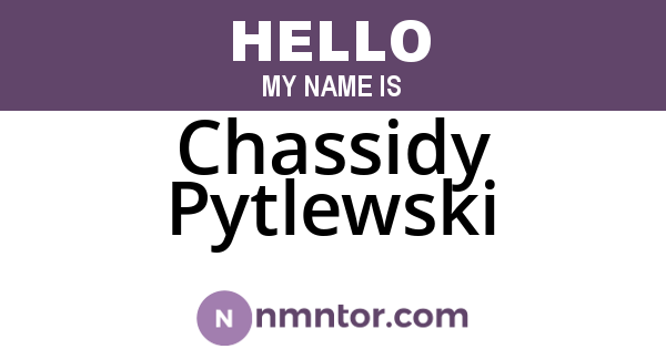 Chassidy Pytlewski