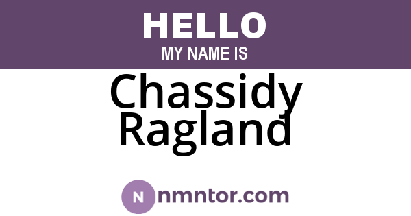 Chassidy Ragland