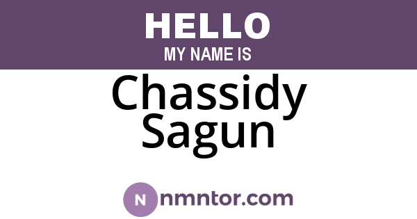 Chassidy Sagun
