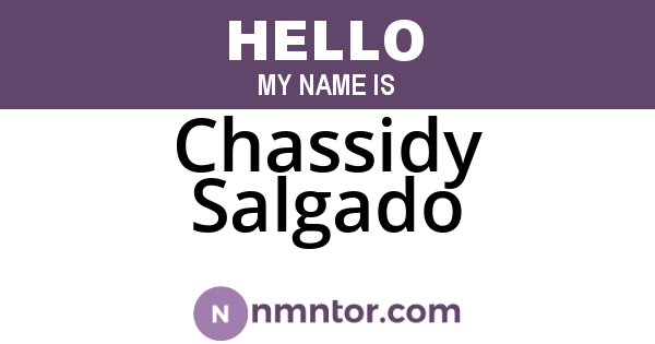 Chassidy Salgado