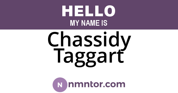 Chassidy Taggart