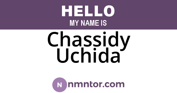 Chassidy Uchida
