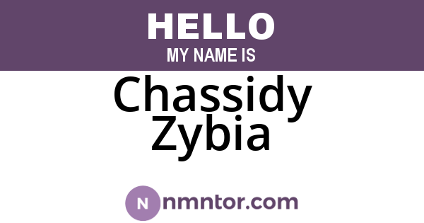 Chassidy Zybia