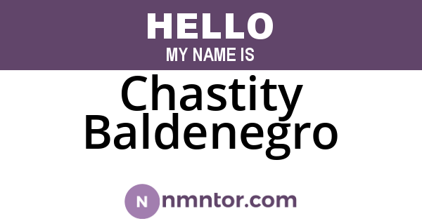 Chastity Baldenegro