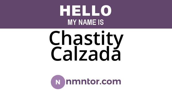 Chastity Calzada