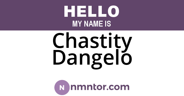 Chastity Dangelo