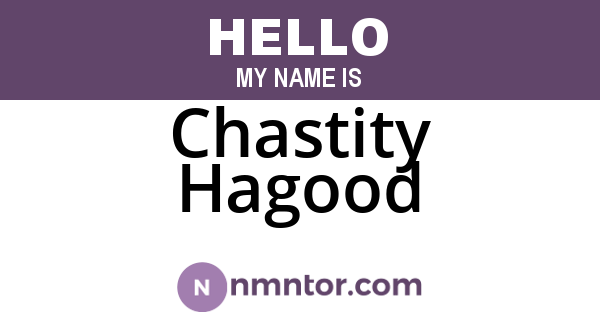 Chastity Hagood