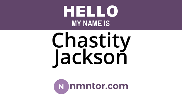 Chastity Jackson