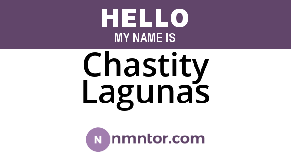 Chastity Lagunas