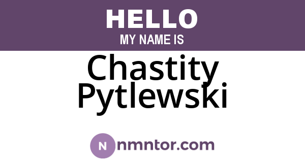 Chastity Pytlewski