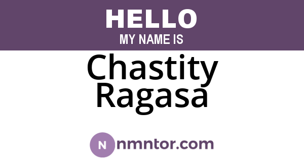 Chastity Ragasa