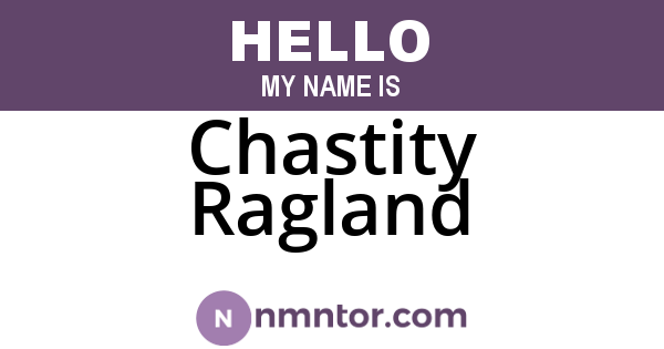 Chastity Ragland
