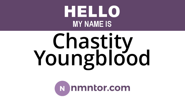 Chastity Youngblood