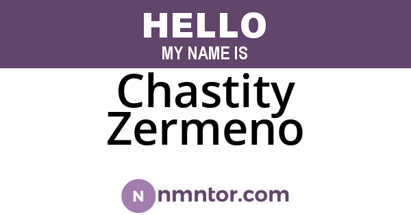 Chastity Zermeno