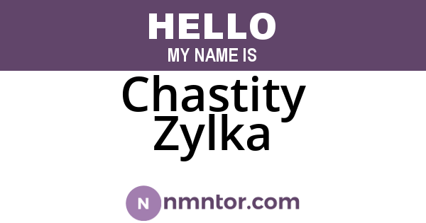 Chastity Zylka