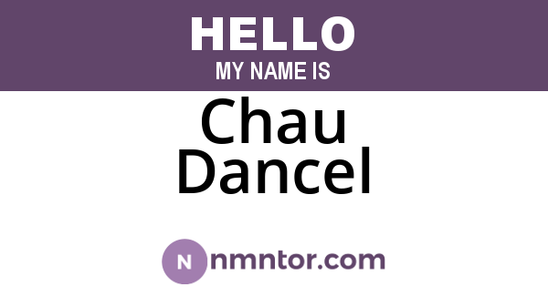 Chau Dancel