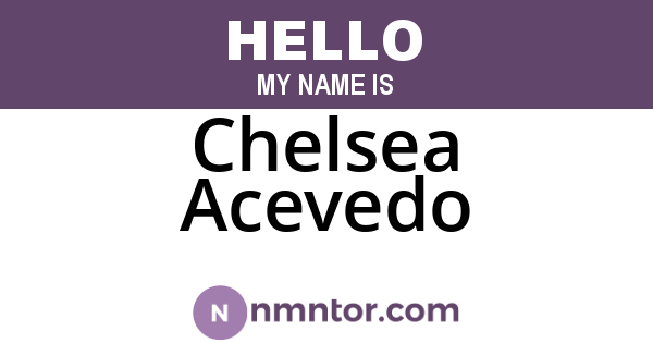 Chelsea Acevedo