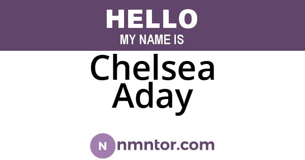 Chelsea Aday
