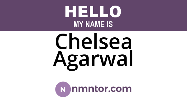 Chelsea Agarwal