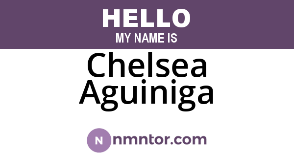 Chelsea Aguiniga