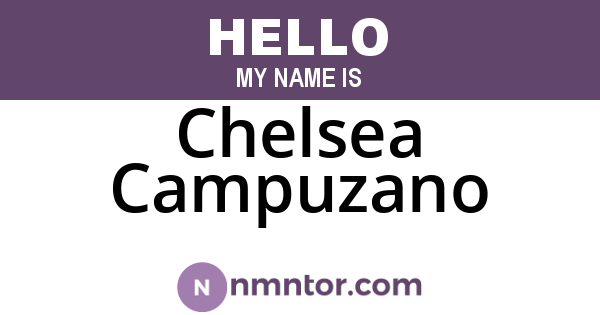 Chelsea Campuzano