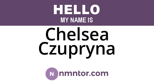 Chelsea Czupryna