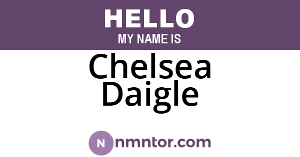 Chelsea Daigle