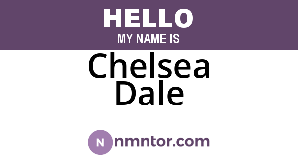 Chelsea Dale