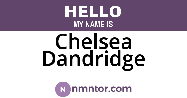 Chelsea Dandridge