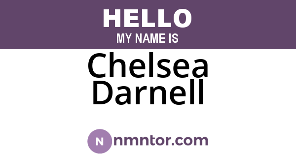 Chelsea Darnell