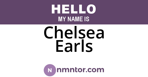 Chelsea Earls