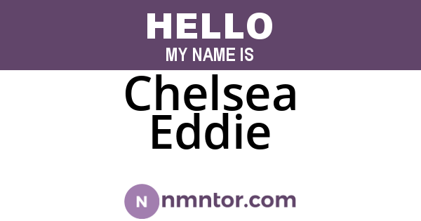 Chelsea Eddie