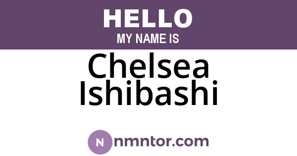 Chelsea Ishibashi