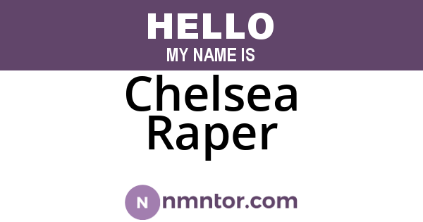 Chelsea Raper