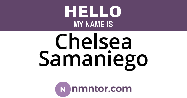 Chelsea Samaniego
