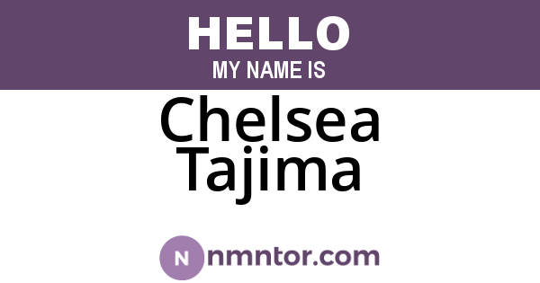 Chelsea Tajima