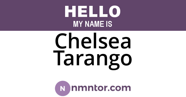 Chelsea Tarango