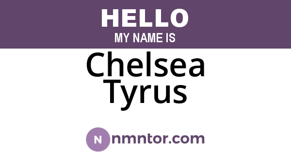 Chelsea Tyrus