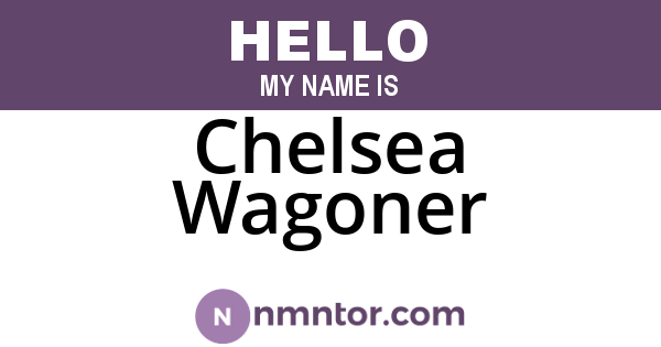 Chelsea Wagoner