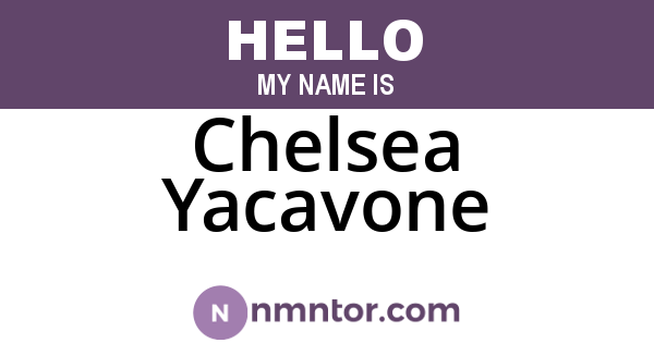 Chelsea Yacavone