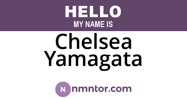 Chelsea Yamagata