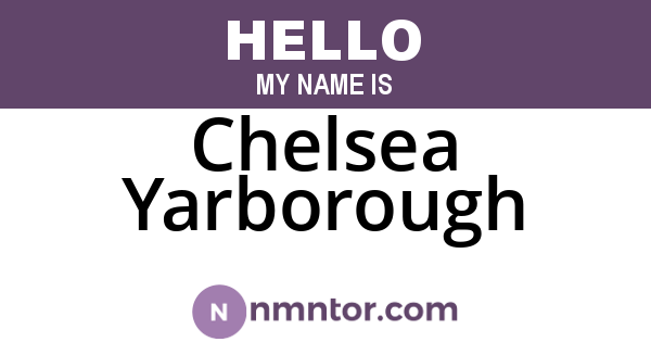 Chelsea Yarborough