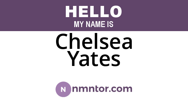 Chelsea Yates