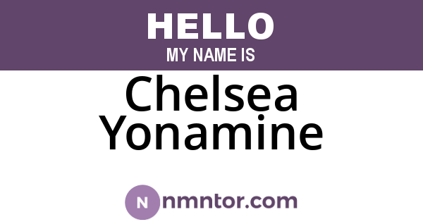 Chelsea Yonamine