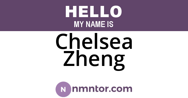 Chelsea Zheng